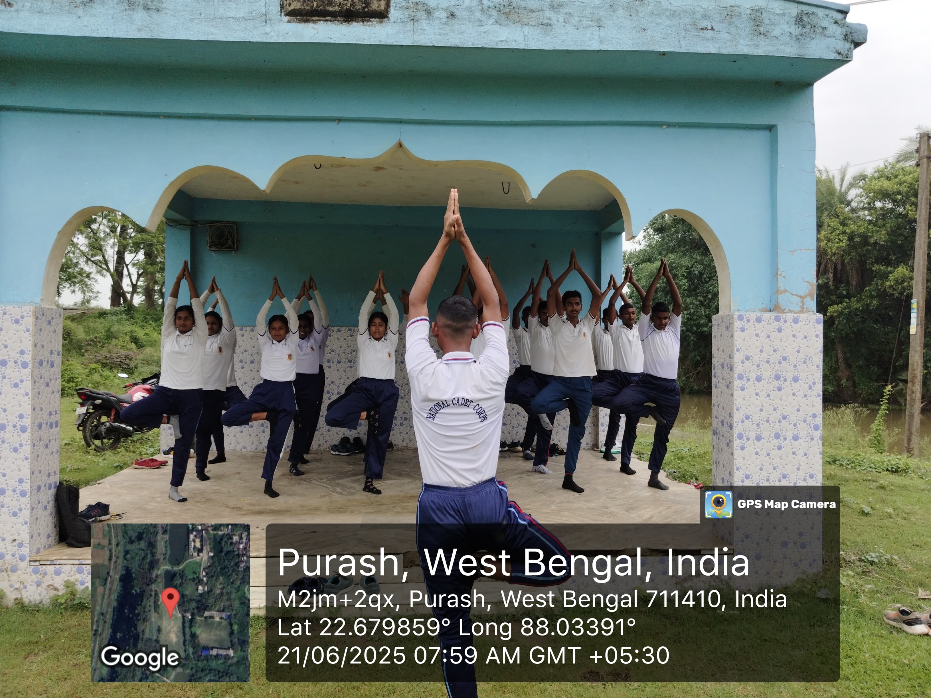 Yoga Day Celebration by NCC Unit